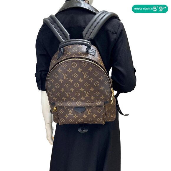 Louis Vuitton Palm Springs MM Monogram Canvas Backpack Brown - Picture 2 of 10